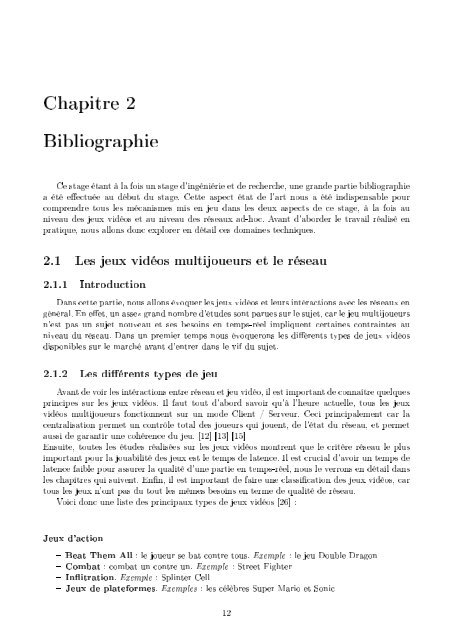 Jeux vidéos sur réseaux ad-hoc - Sidi Mohammed Senouci