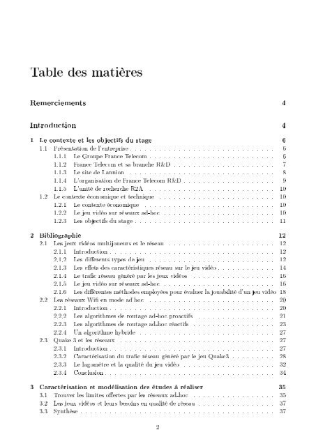 Jeux vidéos sur réseaux ad-hoc - Sidi Mohammed Senouci