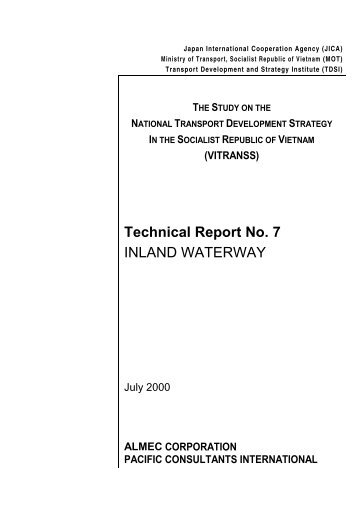 Technical Report No. 7 INLAND WATERWAY