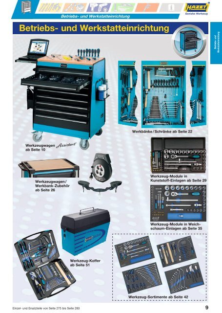 Betriebs- und Werkstatteinrichtung
