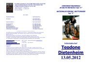 Programm Dietenheim 2012 - FISE Landesverband SÃ¼dtirol