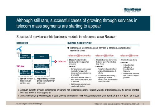 From product to service - Roland Berger