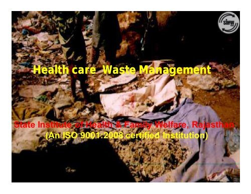 Waste Management.pdf - SIHFW Rajasthan