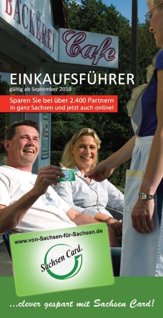 Sachsen Card Einkaufsführer 2010