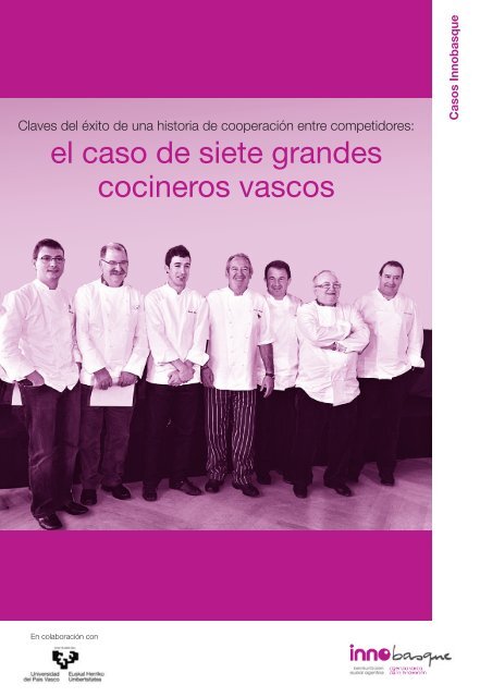 el caso de siete grandes cocineros vascos - ADDI