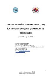 TRK - Ulusal Travma ve Acil Cerrahi DerneÄi