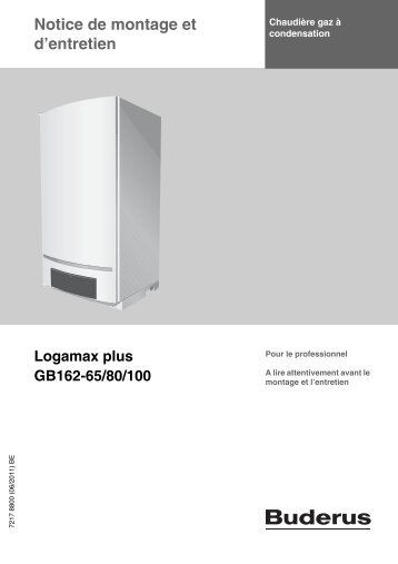 IM Logamax plus GB162-65/80/100 - BE(fr)