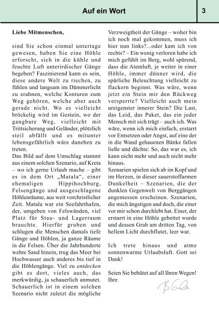 GehLos - Ausgabe MÃ¤rz 2013 - Mai 2013 - Lurob.de