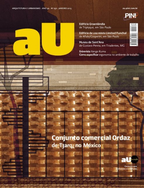 Arquitetura e Urbanismo 01 2015