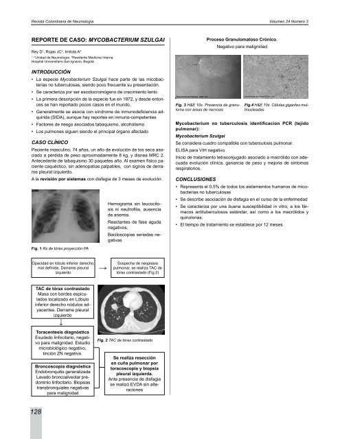 REVISTA COLOMBIANA DE REVISTA ... - Asoneumocito