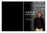 Child Justice in Africa - Community Law Centre