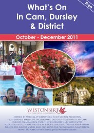 What's On in Cam, Dursley & District - Vale Vision Home Page