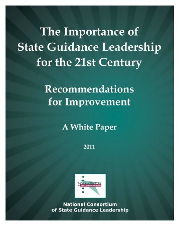 The Importance of State Guidance Leadership for the 21st Century