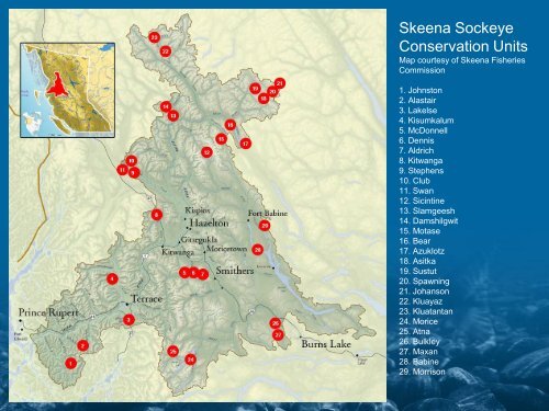 Recreating Sustainable Fisheries in the Skeena Watershed
