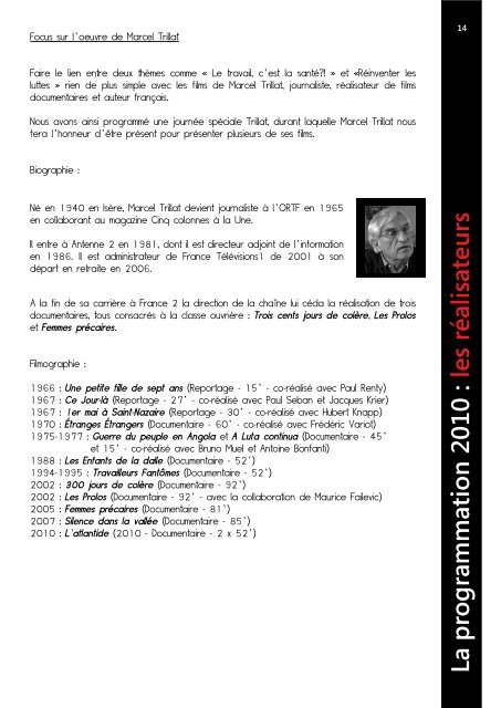 La programmation 2010 - Lists Indymedia