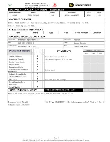 ers valuation 250 stock 131920 pdf john deere machinefinder