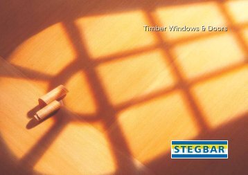 Timber Windows & Doors - Stegbar Australia