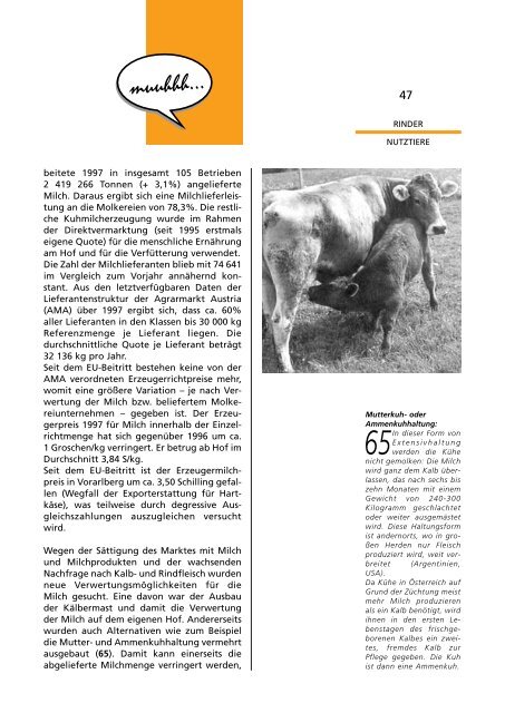 Skriptum Tierschutz im Unterricht - Vorarlberg