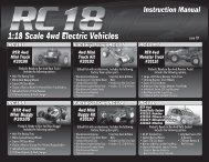 Manual - Associated RC18 R - Team Associated