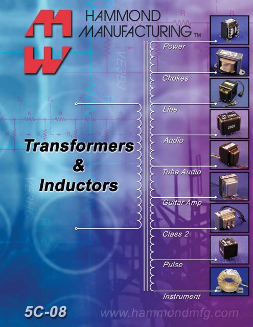 266E12 Hammond Manufacturing Transformers Pack of 10 
