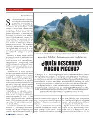 QUIÉN DESCUBRIÓ MACHU PICCHU? - El Siglo