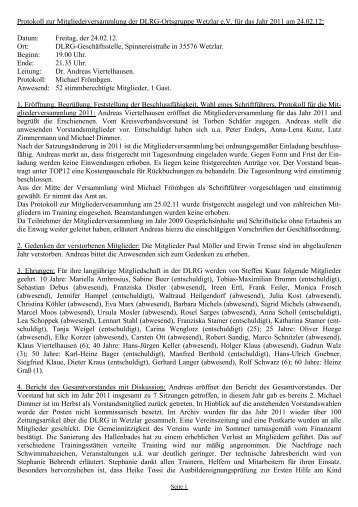 Protokoll 24.02.2012 - promv12.pdf - DLRG-Ortsgruppe Wetzlar eV