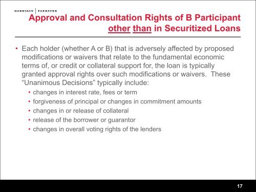 A/B Tranching of Commercial Real Estate â Secured Loans: An ...