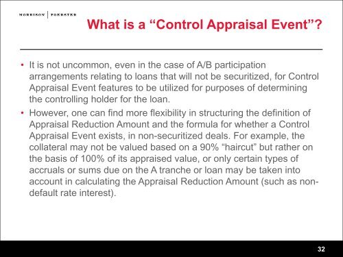 A/B Tranching of Commercial Real Estate â Secured Loans: An ...