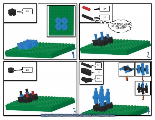 LEGO JWST instructions (pdf)