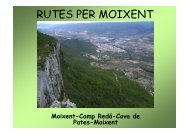 Ruta Moixent-Camp RedÃ³-Cova de Pates-Moixent [Modo de ...