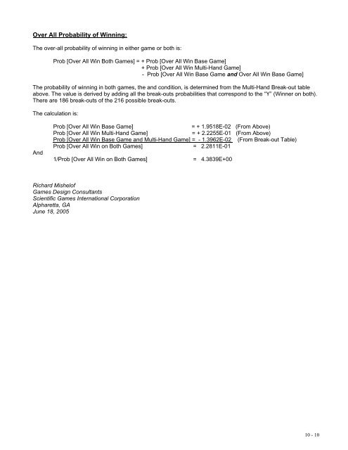 Tri-State Heads or Tails Probability Calculations - Vermont Lottery