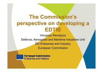 Vincenzo Randazzo, European Commission - EMF-FEM