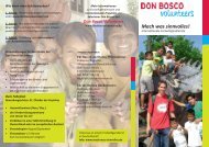 Mach was sinnvolles! - Don Bosco Mission