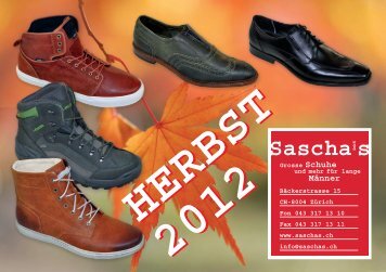 Sascha sGmbH - Grosse Schuhe und mehr für lange Männer