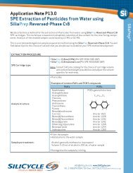 Application Note P13.0 SPE Extraction of Pesticides from ... - Silicycle