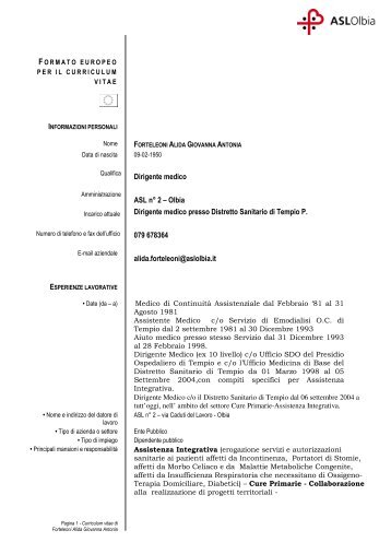 Curriculum vitae [file.pdf] - Asl Olbia