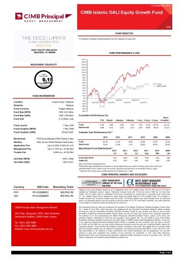 USD - CIMB-Principal Asset Management