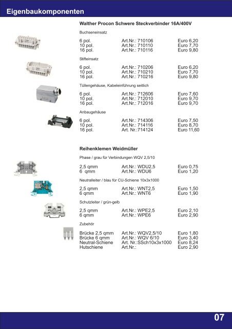 Kabel und Leitungen ( Meter- und Ringware )