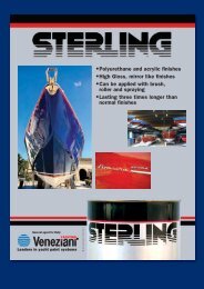 The STERLING LACQUER COMPANY - Veneziani Yacht Paints