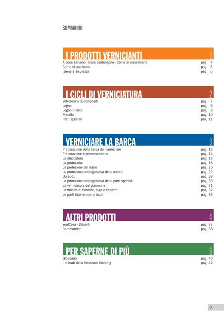 LA CURA DELLA BARCA - Veneziani Yacht Paints