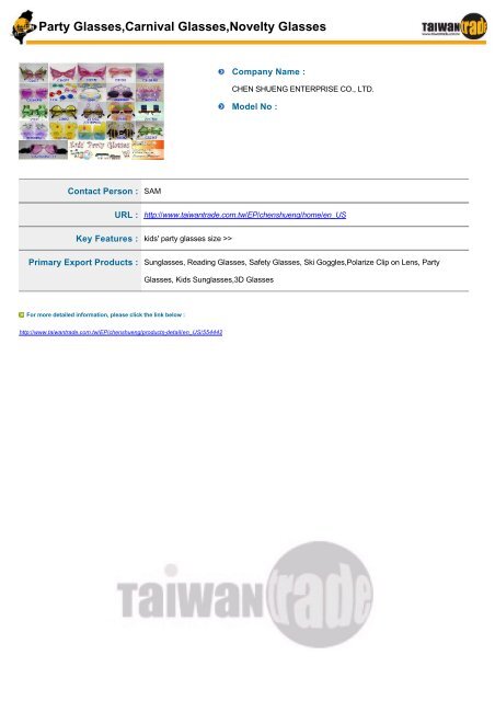 Taiwantrade Digital Catalogs of Toys, Baby & Pet Products