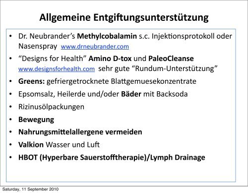 Die integrative Behandlung von Kindern - Klinghardt Academy