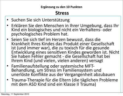 Die integrative Behandlung von Kindern - Klinghardt Academy