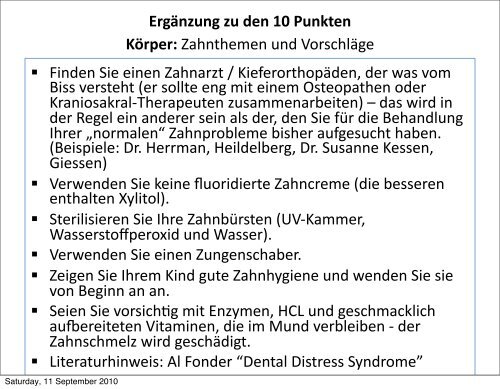 Die integrative Behandlung von Kindern - Klinghardt Academy