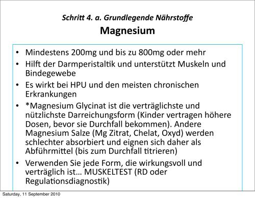 Die integrative Behandlung von Kindern - Klinghardt Academy