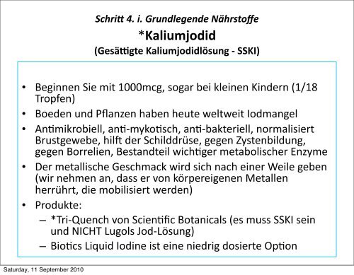 Die integrative Behandlung von Kindern - Klinghardt Academy