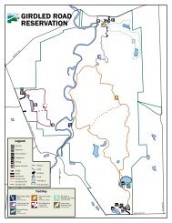 GIRDLED ROAD RESERVATION - Lake Metroparks