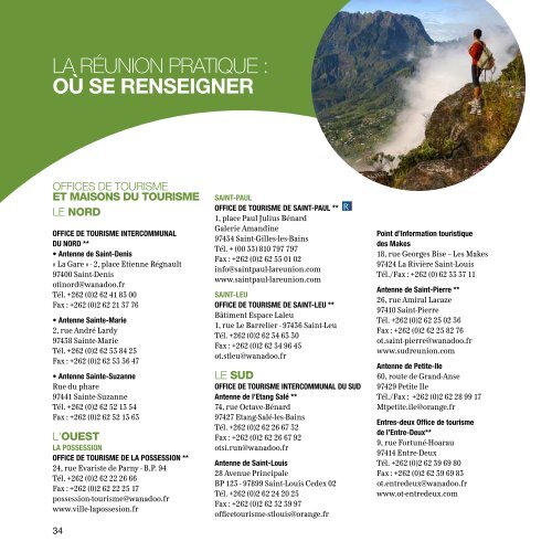 brochure - Ile de La RÃ©union Tourisme