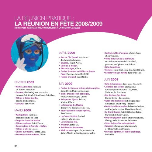 brochure - Ile de La RÃ©union Tourisme