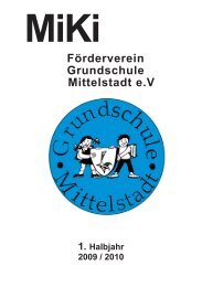 Förderverein Grundschule Mittelstadt e.V - Miki - Förderverein der ...